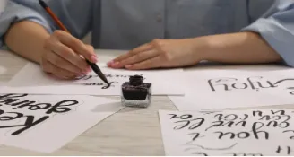 Calligraphy Ink Image