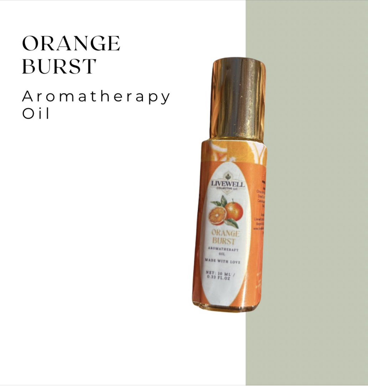 Orange Burst - Aromatherapy Oil